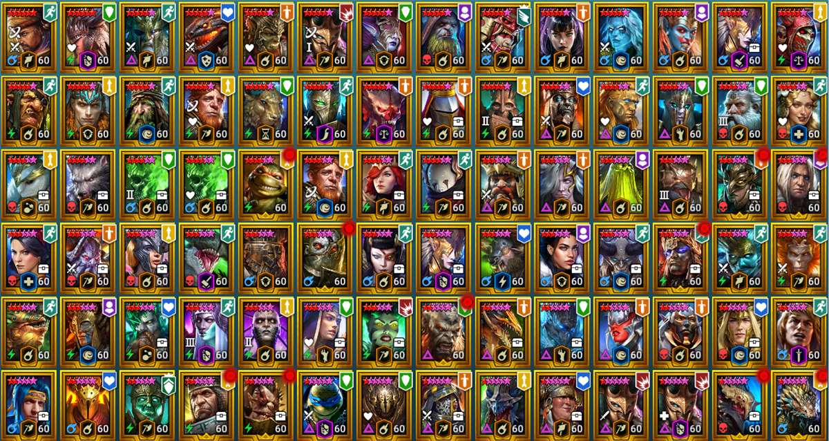 продажа аккаунта к игре Raid Shadow Legends